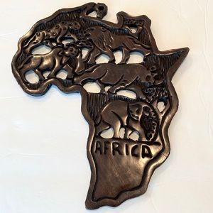Wooden Wall Hanging from Africa.